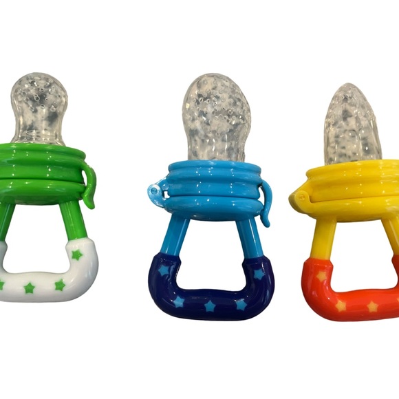 Panda Ear Colorful Baby Fruit Feeders - Picture 2 of 3